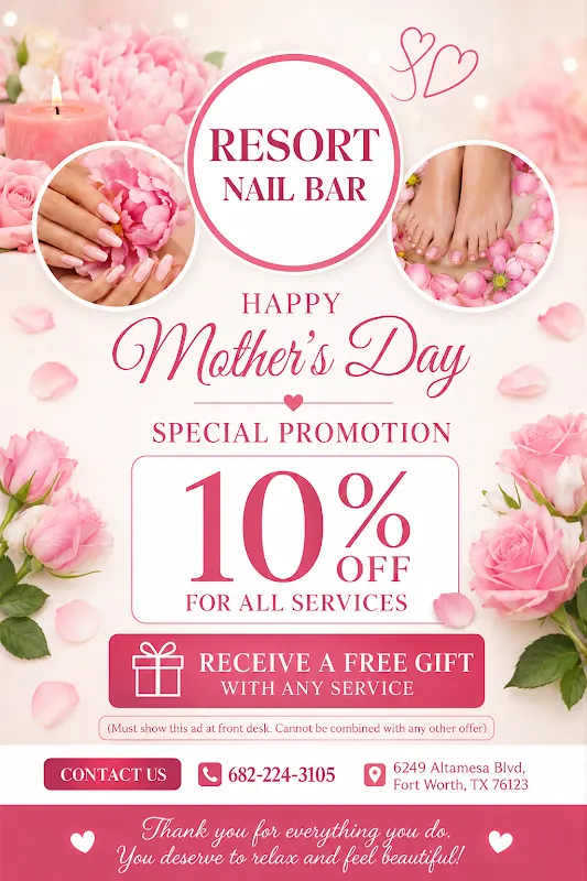 Resort Nail Bar — Nail salon in Fort Worth